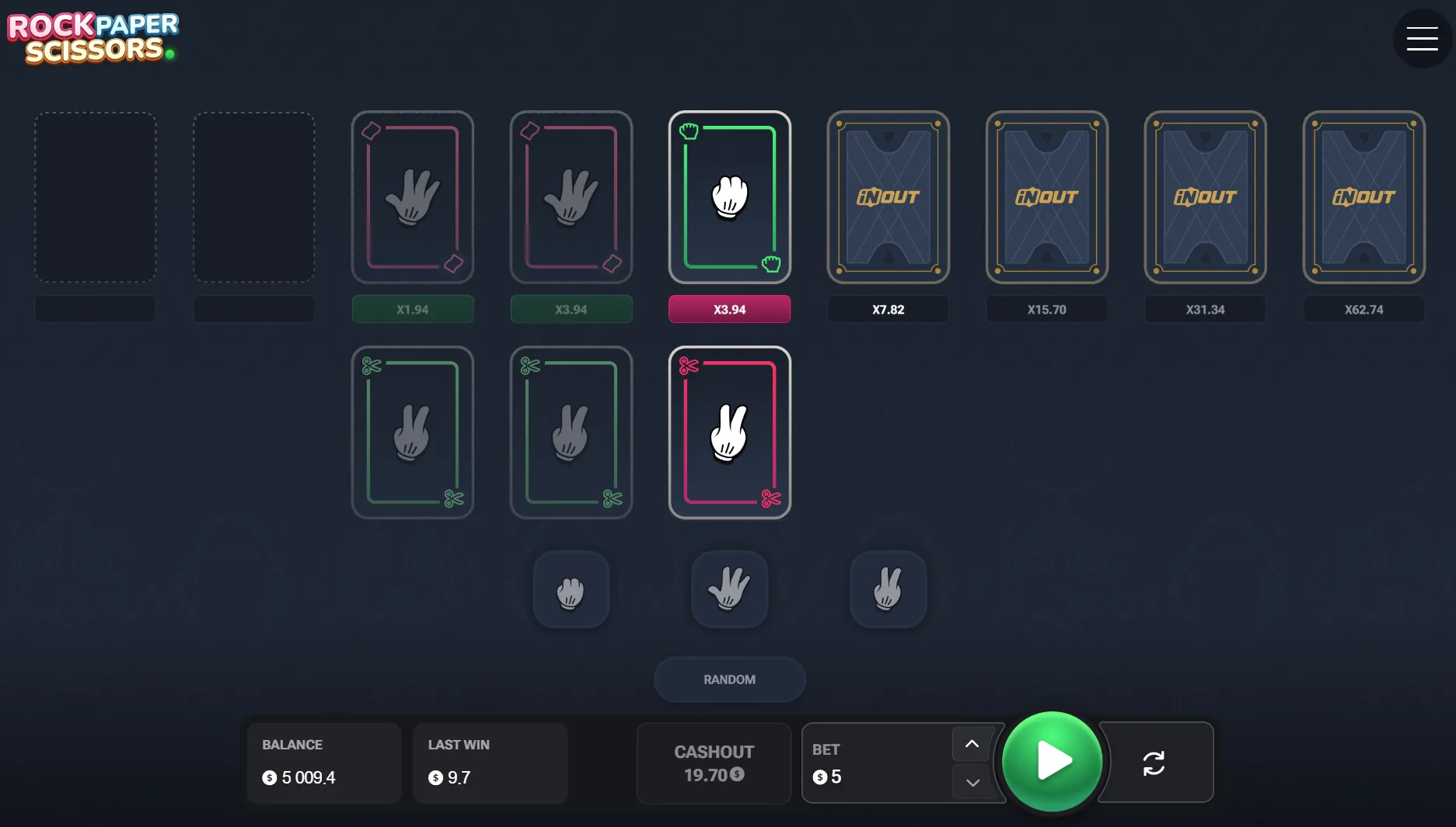 Fairness and security for the Rock Paper Scissor Game - ensuring a safe and transparent gaming experience Fairness and security for the Rock Paper Scissor Game
